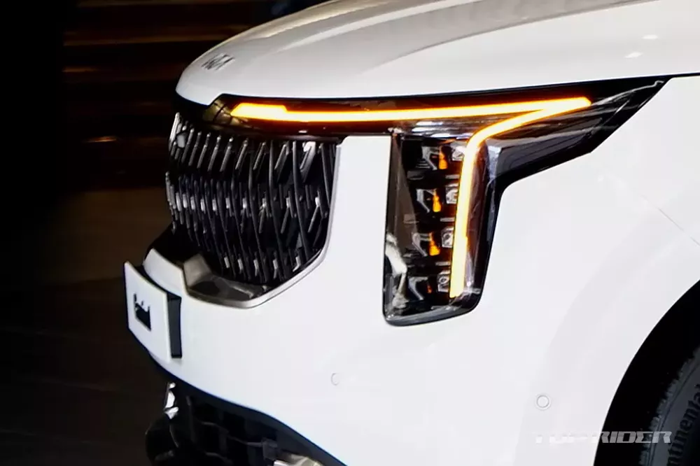 Đèn pha mới của Kia Carnival 2024 Đèn pha mới của Kia Carnival 2024