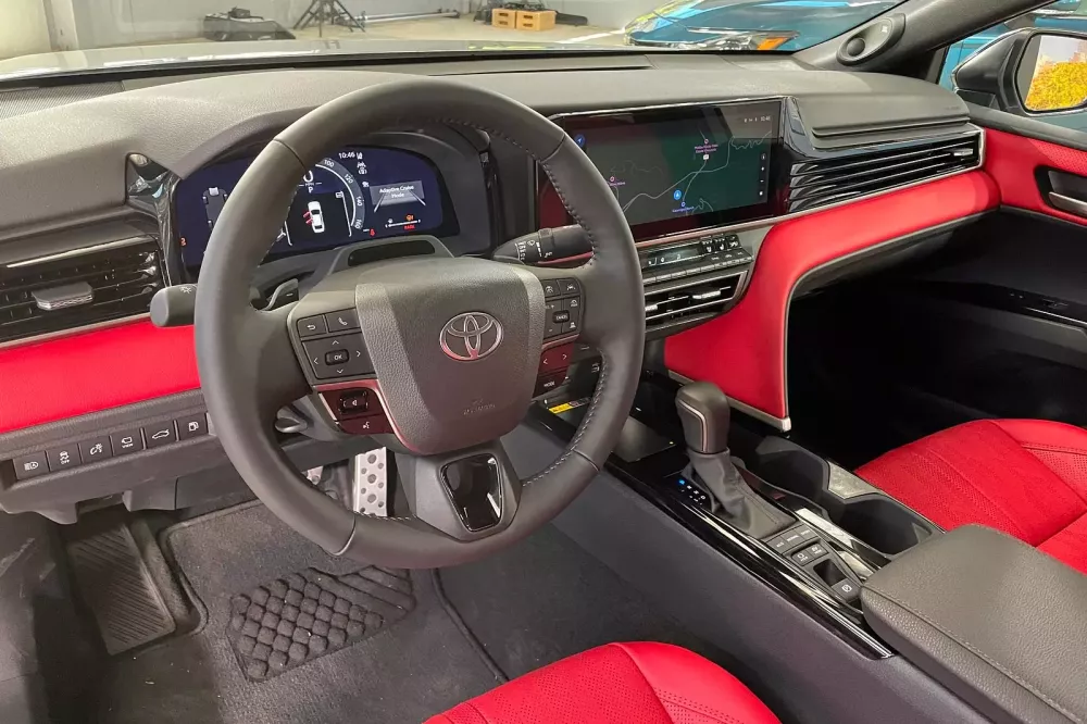 Interior of Toyota Camry 2024