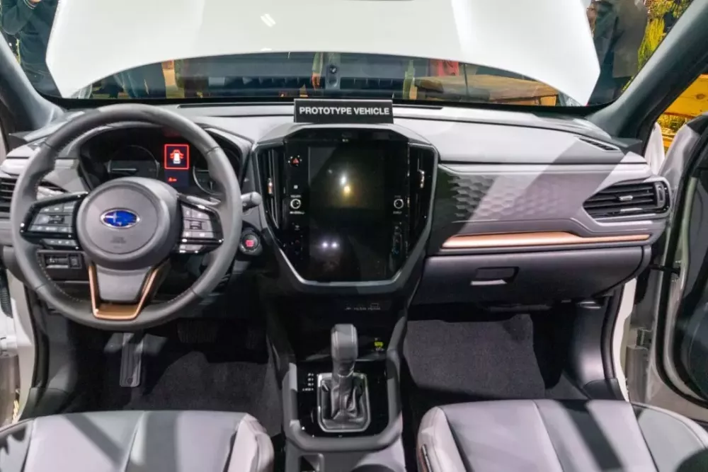 Nội thất của Subaru Forester 2024