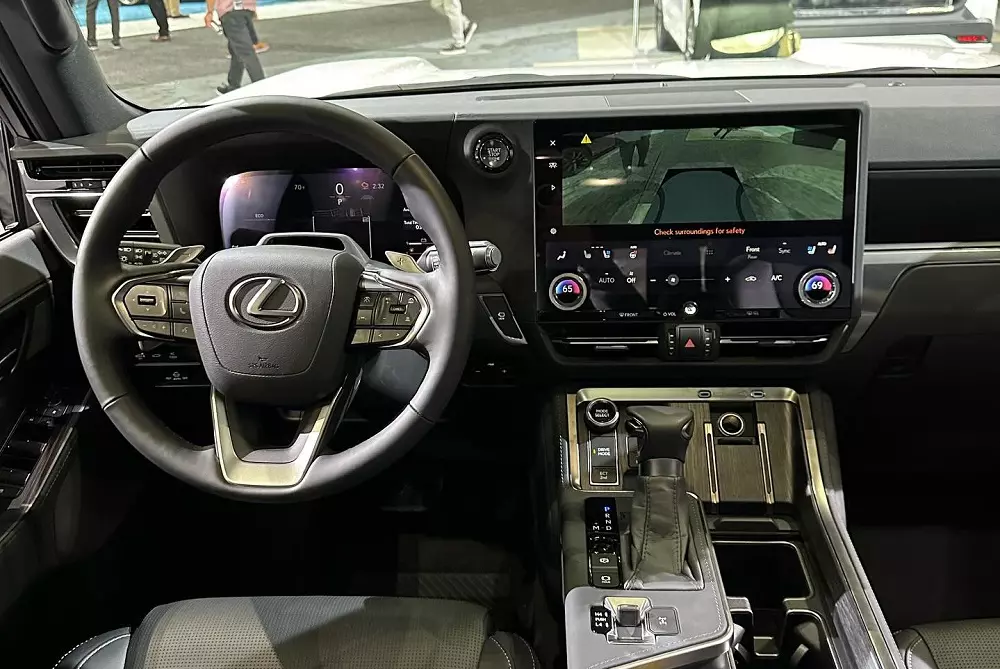 Nội thất của Lexus GX 550 2024 Nội thất của Lexus GX 550 2024