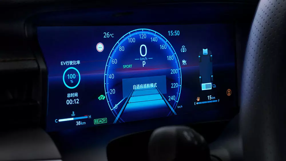 Bảng đồng hồ của Toyota Camry 2024