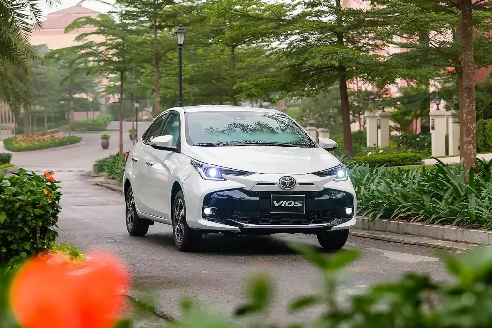 Hơn 3.000 chiếc Toyota Vios bán ra trong tháng 12/2023