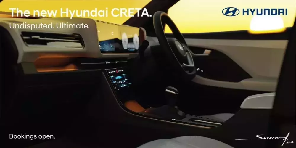 Hyundai Creta 2024 có hệ thống điều hòa chỉnh bằng cảm ứng