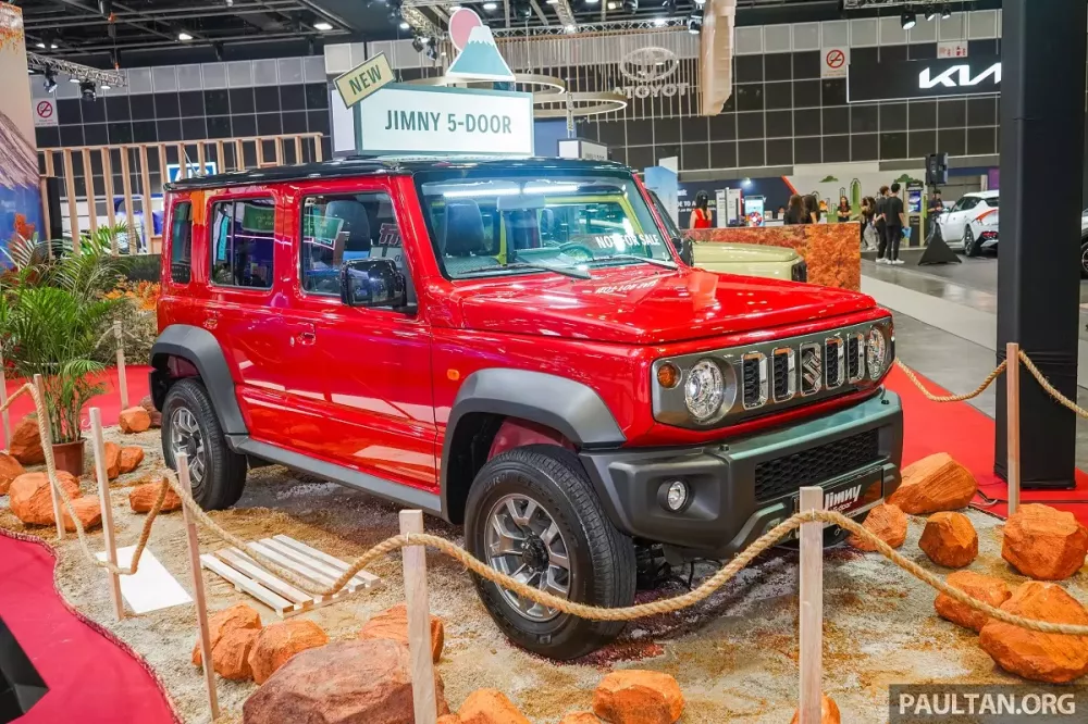 Suzuki Jimny 5 cửa được trưng bày tại Đông Nam Á, ngày bán ra không còn xa Suzuki Jimny 5 cửa được trưng bày tại Đông Nam Á, ngày bán ra không còn xa