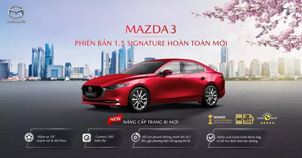 Mazda3 tại Việt Nam có thêm phiên bản 1.5 Signature mới Mazda3 tại Việt Nam có thêm phiên bản 1.5 Signature mới