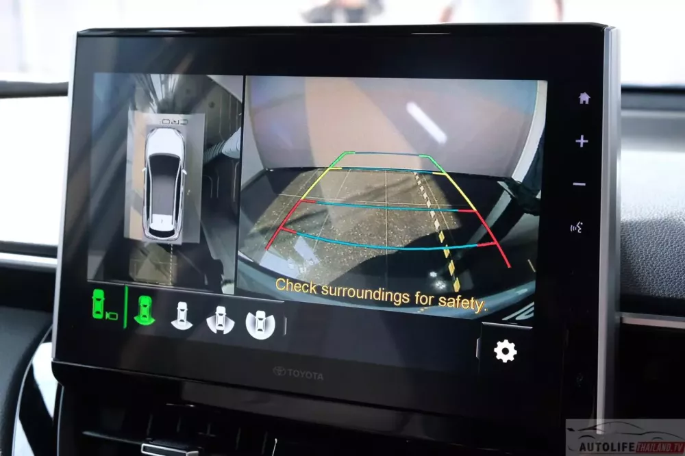 Toyota Corolla Cross 2024 có camera 360 độ