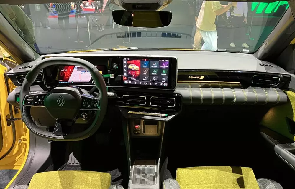 Nội thất của Renault 5 E-Tech Nội thất của Renault 5 E-Tech