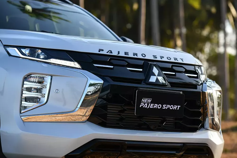 Lưới tản nhiệt của Mitsubishi Pajero Sport 2024