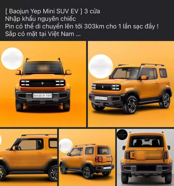 Nhân viên đại lý tiết lộ SUV điện cỡ nhỏ Baojun Yep sắp về Việt Nam, cạnh tranh VinFast VF3 Nhân viên đại lý tiết lộ SUV điện cỡ nhỏ Baojun Yep sắp về Việt Nam, cạnh tranh VinFast VF3