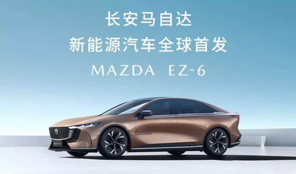 Chính thức ra mắt Mazda EZ-6 - hậu duệ của Mazda6