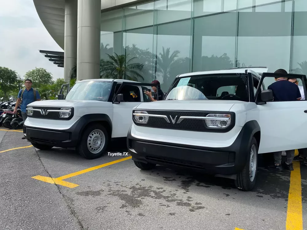 Sau ngày đầu mở cọc, ô tô điện giá rẻ VinFast VF3 được trưng bày tại Việt Nam Sau ngày đầu mở cọc, ô tô điện giá rẻ VinFast VF3 được trưng bày tại Việt Nam