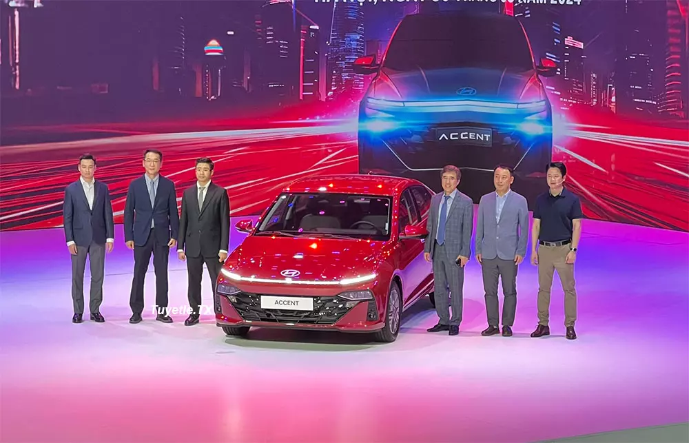 Hyundai Accent 2024 chính thức ra mắt thị trường Việt Nam, giá từ 439 triệu đồng Hyundai Accent 2024 chính thức ra mắt thị trường Việt Nam, giá từ 439 triệu đồng