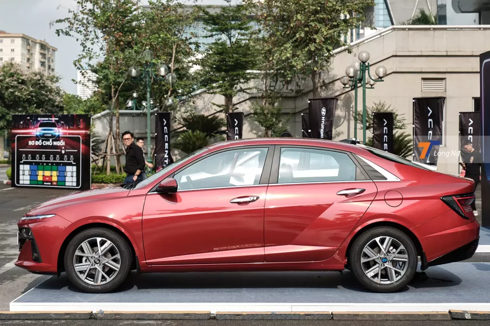 Hyundai Accent 2024 Side Profile