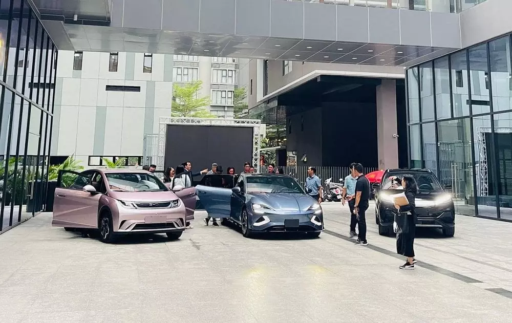 Bộ ba xe điện BYD đã có mặt tại Việt Nam, sẵn sàng ra mắt trong tháng này Bộ ba xe điện BYD đã có mặt tại Việt Nam, sẵn sàng ra mắt trong tháng này