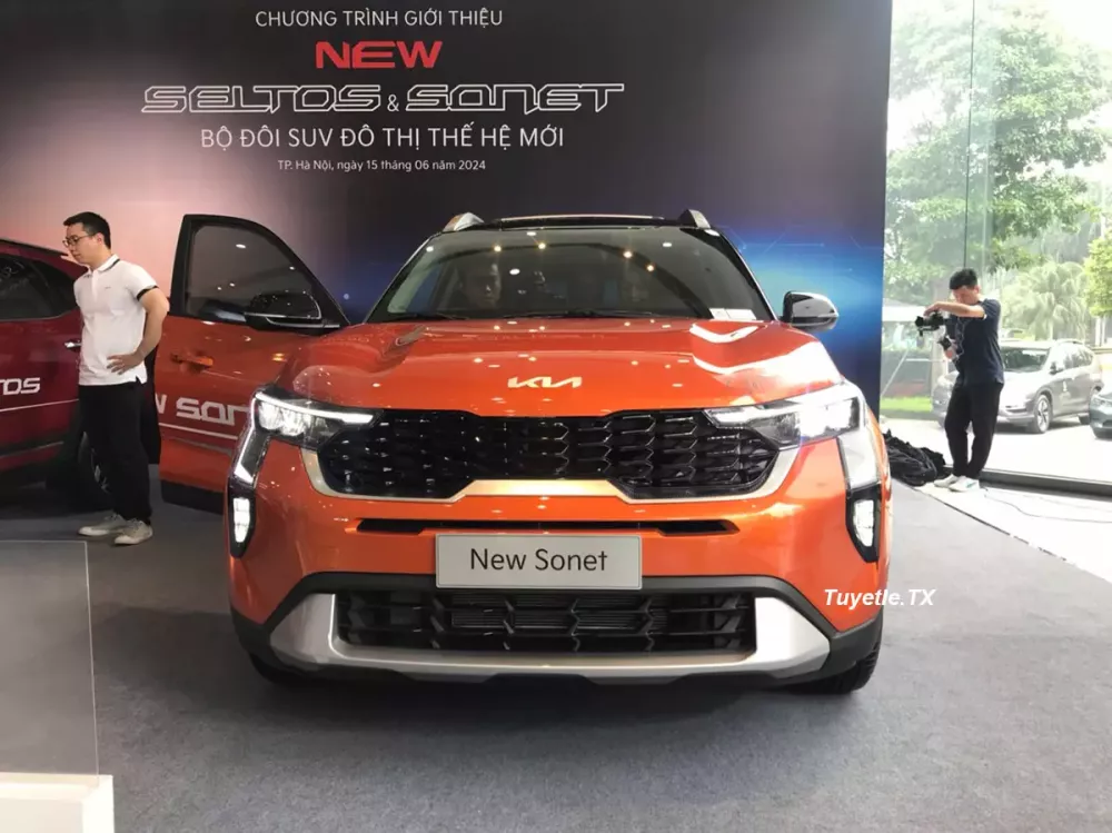 Kia Sonet 2024 chính thức được công bố giá bán tại Việt Nam, khởi điểm từ 539 triệu đồng Kia Sonet 2024 chính thức được công bố giá bán tại Việt Nam, khởi điểm từ 539 triệu đồng