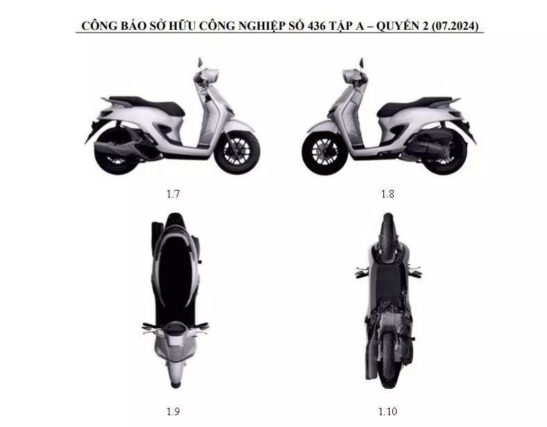 Xe ga Honda Stylo 160 được đăng ký kiểu dáng công nghiệp tại Việt Nam Xe ga Honda Stylo 160 được đăng ký kiểu dáng công nghiệp tại Việt Nam