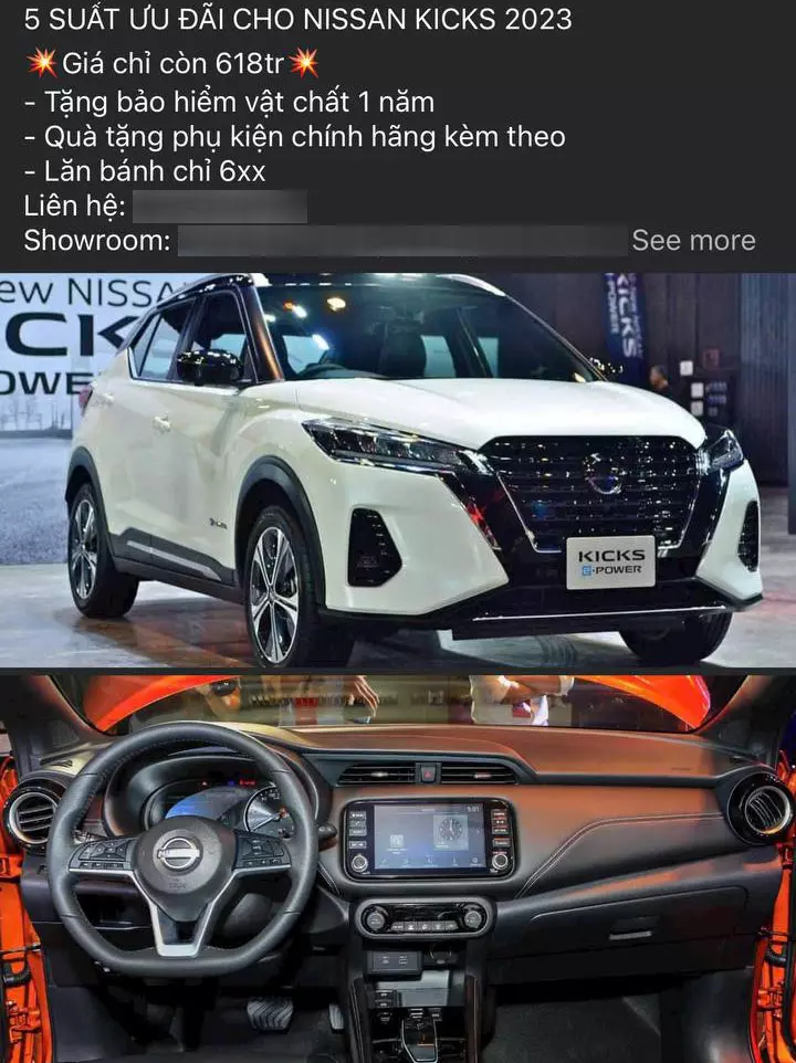 Nissan Kicks được đại lý giảm giá kịch sàn, chỉ còn 618 triệu đồng