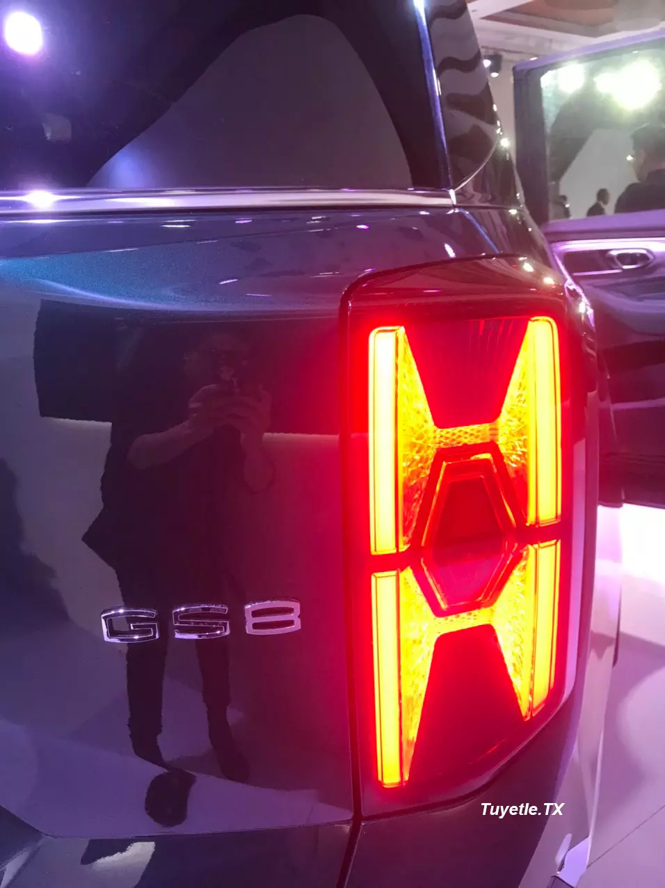 GAC GS8 dùng động cơ xăng tăng áp 2.0L GAC GS8 dùng động cơ xăng tăng áp 2.0L