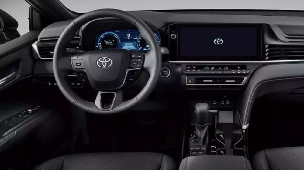 Interior of Toyota Camry 2025