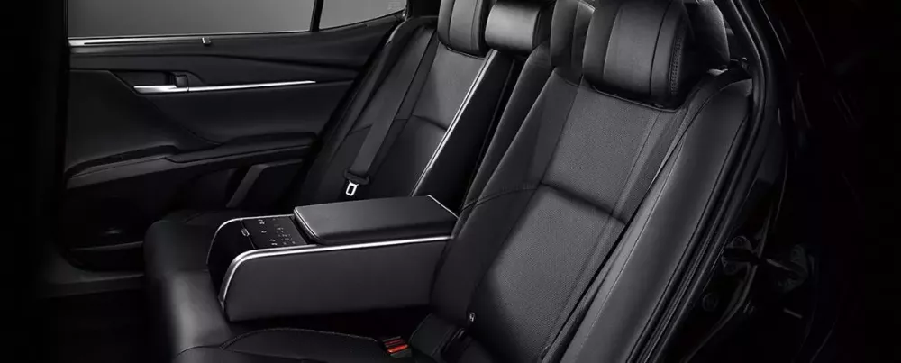 Rear seats of Toyota Camry 2025