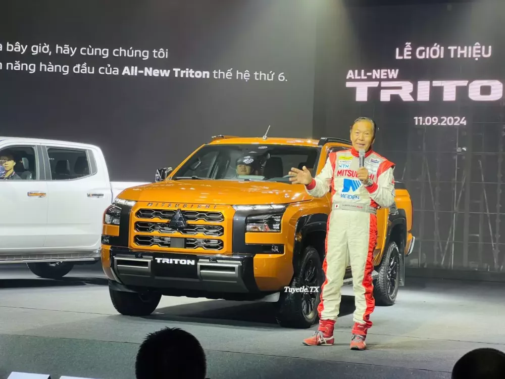 Mitsubishi Triton 2025 chính thức ra mắt Việt Nam với 3 phiên bản, giá từ 655 triệu đồng Mitsubishi Triton 2025 chính thức ra mắt Việt Nam với 3 phiên bản, giá từ 655 triệu đồng