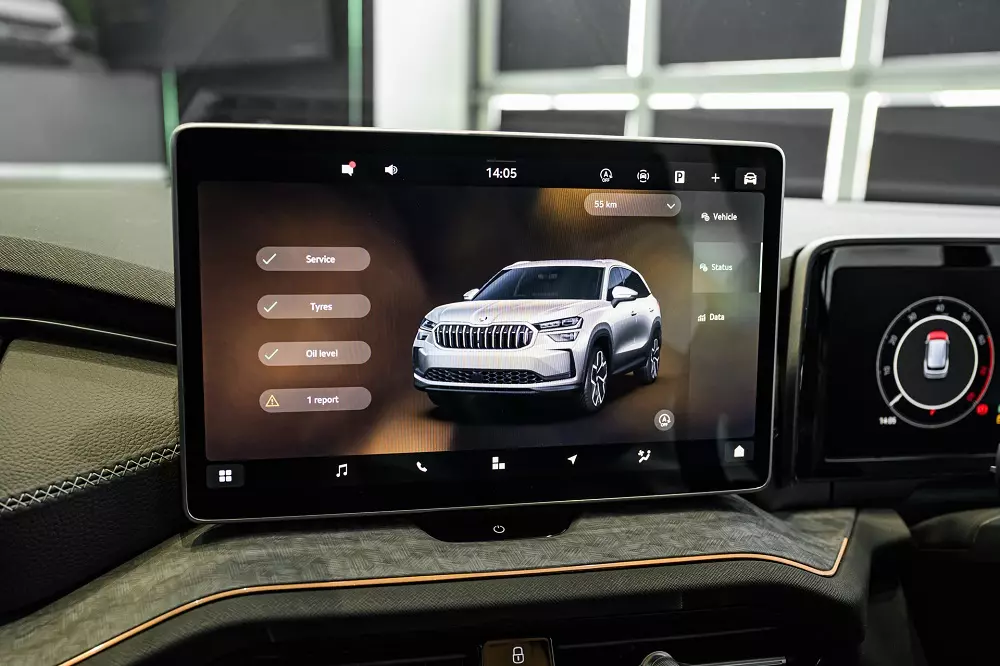 Skoda Kodiaq 2025 Center Screen