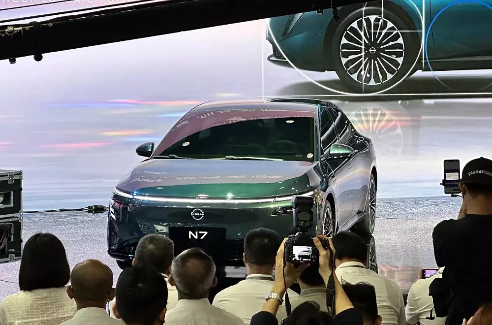Vén màn Nissan N7 tại triển lãm Ô tô Quảng Châu 2024
