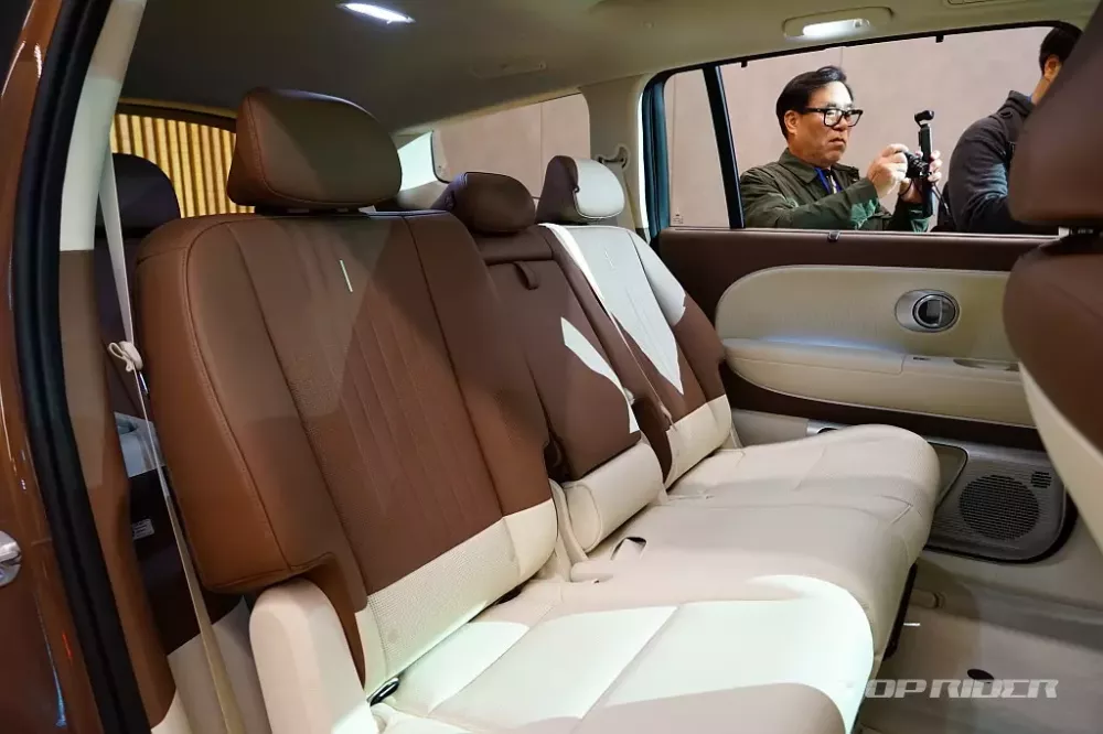 Hàng ghế giữa của Hyundai Ioniq 9 Hàng ghế giữa của Hyundai Ioniq 9