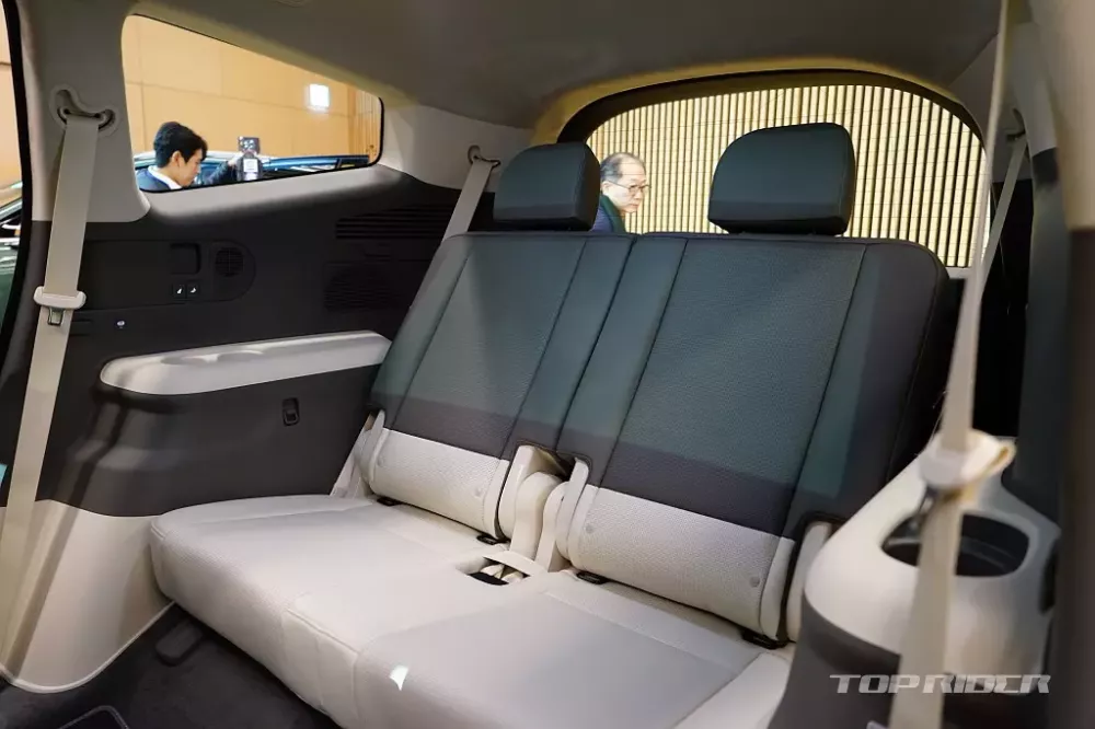 Hàng ghế cuối của Hyundai Ioniq 9 Hàng ghế cuối của Hyundai Ioniq 9