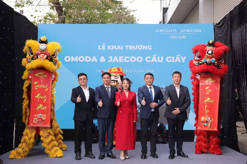 Omoda & Jaecoo Việt Nam khai trương hai đại lý chính hãng đầu tiên tại Hà Nội
