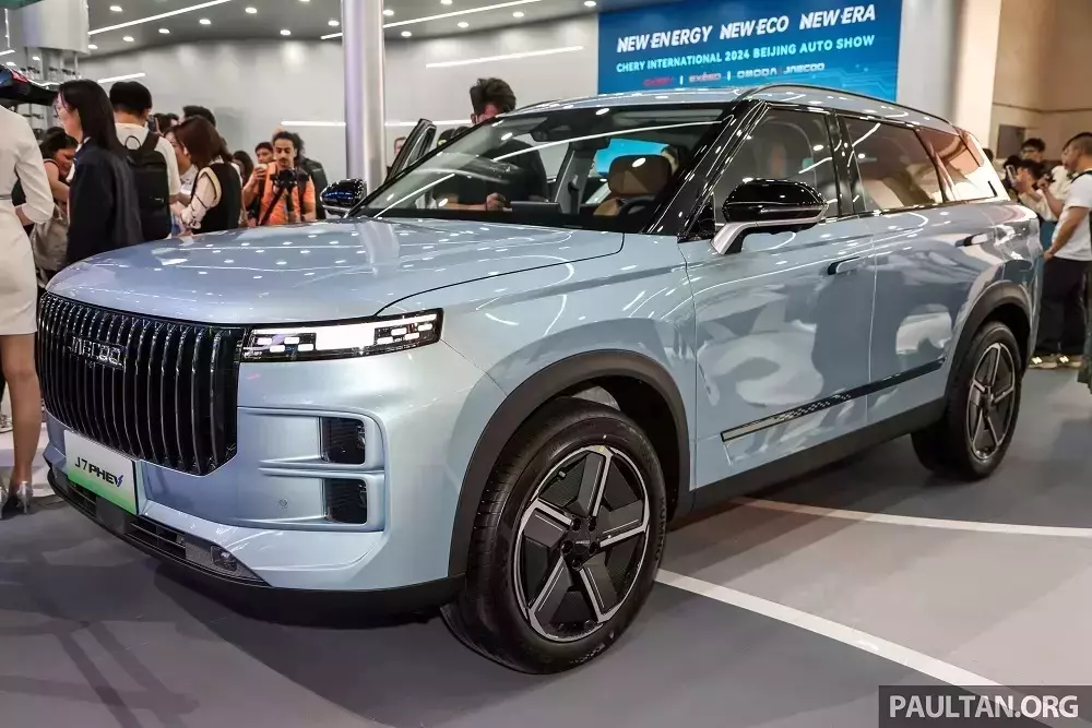 Jaecoo J7 PHEV sở hữu thiết kế học theo phong cách Range Rover