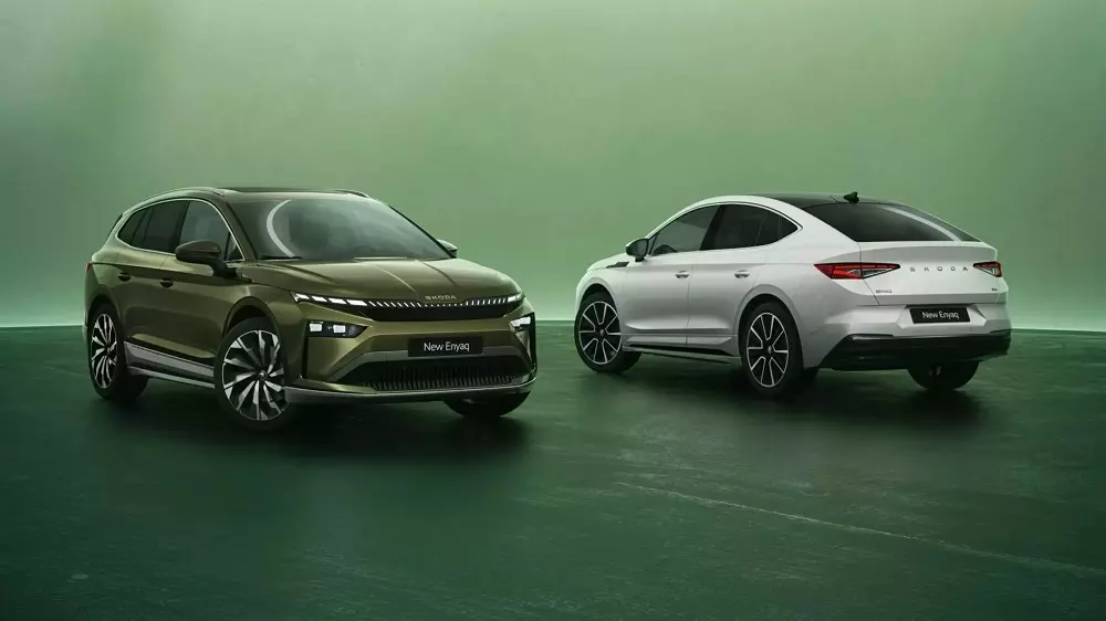2 kiểu dáng thân xe của Skoda Enyaq 2 kiểu dáng thân xe của Skoda Enyaq