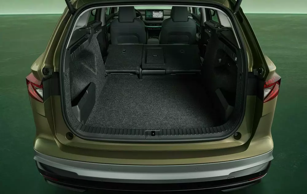 Khoang hành lý của Skoda Enyaq 2025 Khoang hành lý của Skoda Enyaq 2025