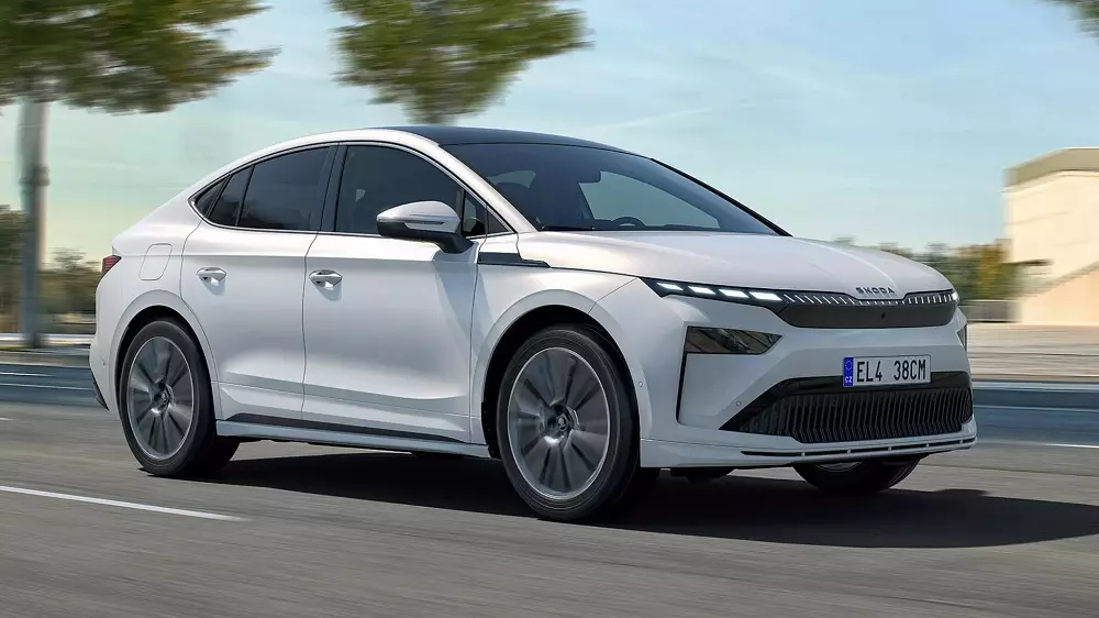 Skoda Enyaq 2025 phiên bản SUV lai Coupe Skoda Enyaq 2025 phiên bản SUV lai Coupe