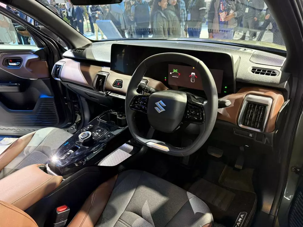 Khoang lái của Suzuki e Vitara 2025 Khoang lái của Suzuki e Vitara 2025