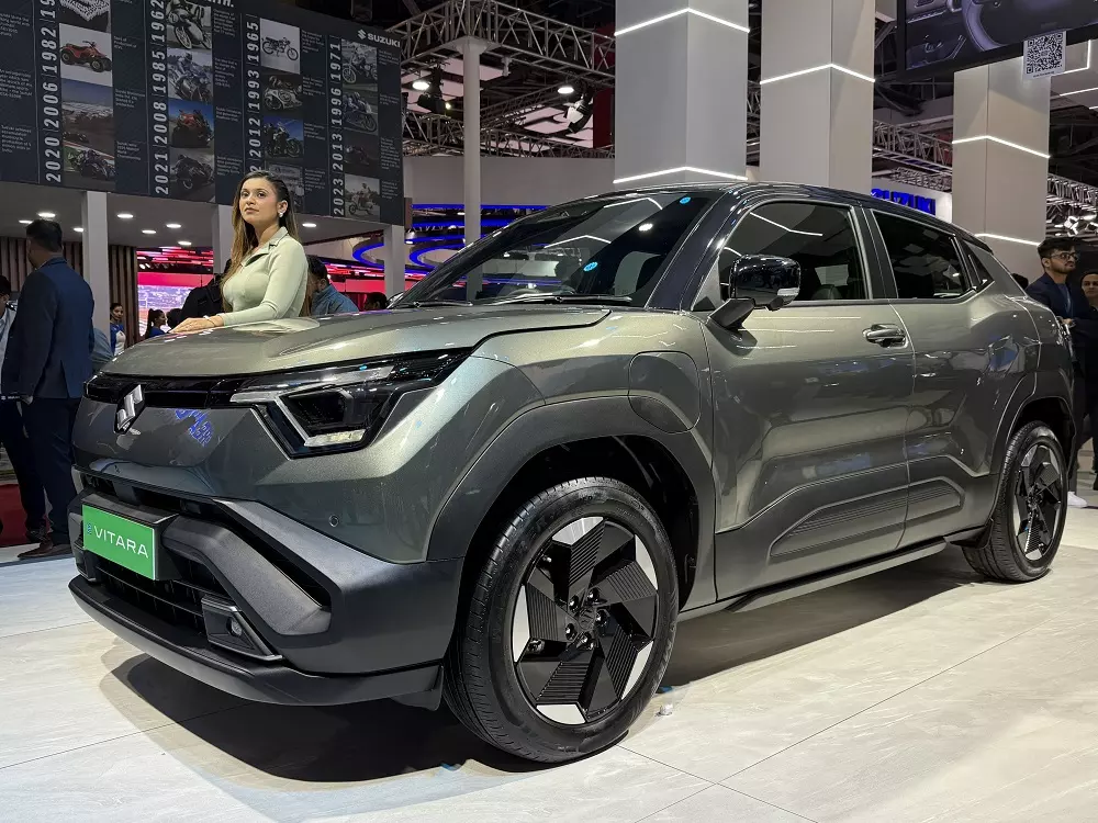 Suzuki e Vitara 2025 dùng vành 19 inch với thiết kế khí động lực học Suzuki e Vitara 2025 dùng vành 19 inch với thiết kế khí động lực học