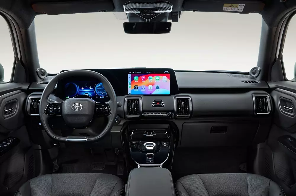 Khoang lái của Toyota Urban Cruiser EV Khoang lái của Toyota Urban Cruiser EV