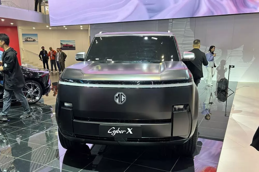 MG Cyber X dự kiến được bán ra từ năm sau MG Cyber X dự kiến được bán ra từ năm sau