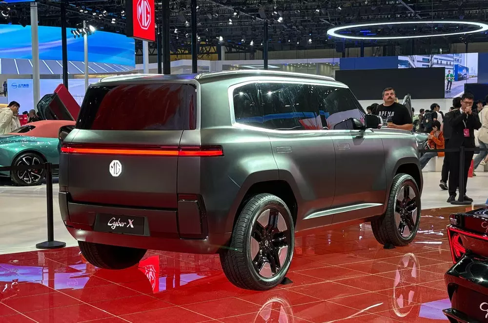 MG Cyber X nhiều khả năng sẽ là xe điện MG Cyber X nhiều khả năng sẽ là xe điện