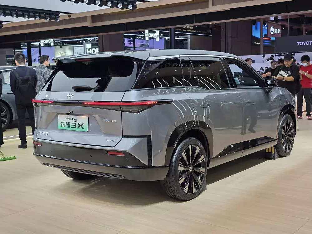 Toyota bZ3X thuộc phân khúc SUV cỡ C Toyota bZ3X thuộc phân khúc SUV cỡ C