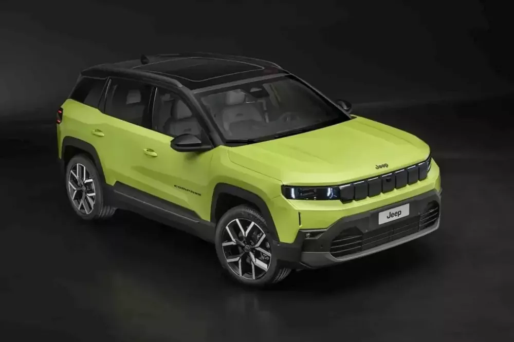 Jeep Compass 2026 phiên bản thuần điện Jeep Compass 2026 phiên bản thuần điện