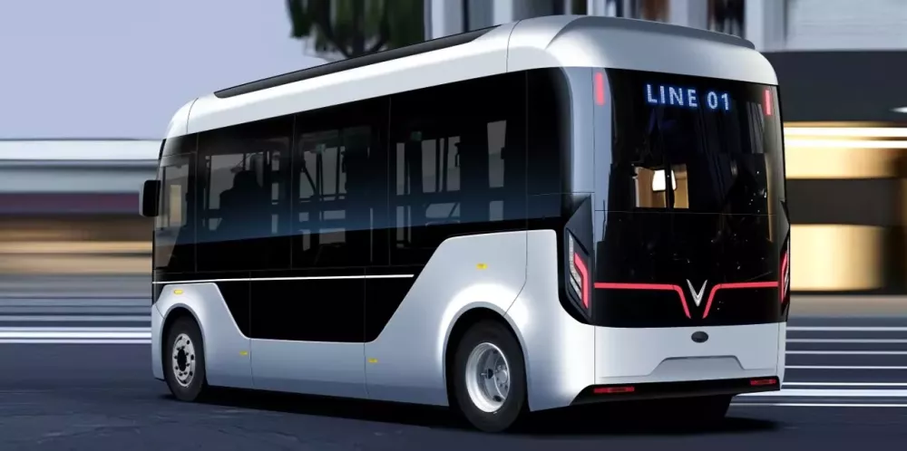 Xe buýt điện cỡ nhỏ của VinFast có thể chạy hơn 250 km sau một lần sạc đầy pin Xe buýt điện cỡ nhỏ của VinFast có thể chạy hơn 250 km sau một lần sạc đầy pin