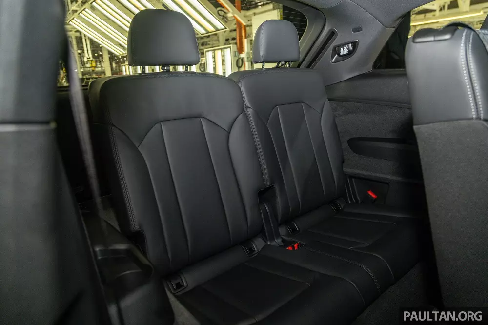 Hàng ghế thứ ba của Audi Q7 Hàng ghế thứ ba của Audi Q7