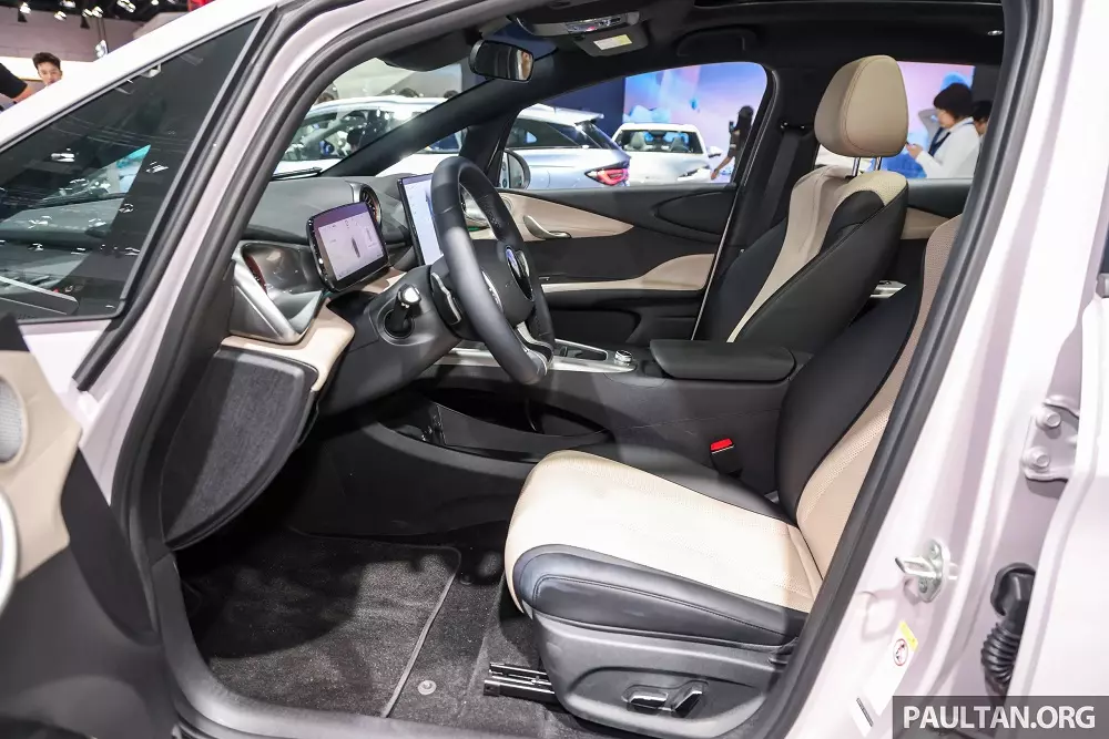 Hàng ghế trước của BYD Dolphin 2025 Hàng ghế trước của BYD Dolphin 2025