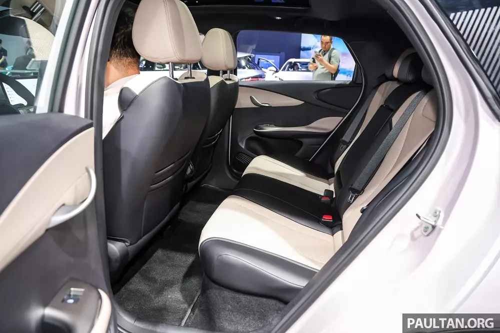 Hàng ghế sau của BYD Dolphin 2025 Hàng ghế sau của BYD Dolphin 2025