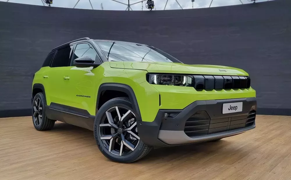 Jeep Compass 2026 sở hữu ngoại hình mới. Jeep Compass 2026 sở hữu ngoại hình mới.