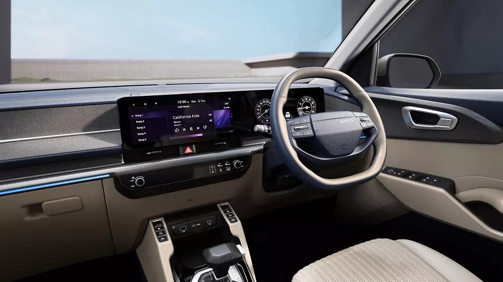 Nội thất của Kia Carens Clavis 2025 bản cao cấp Nội thất của Kia Carens Clavis 2025 bản cao cấp