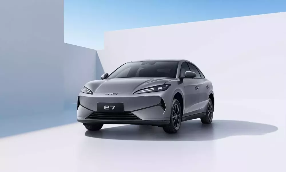 BYD e7 chạy được tối đa 520 km sau một lần sạc pin BYD e7 chạy được tối đa 520 km sau một lần sạc pin