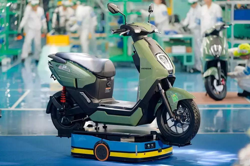 Honda Icon e: xuất xưởng tại nhà máy ở Việt Nam Honda Icon e: xuất xưởng tại nhà máy ở Việt Nam