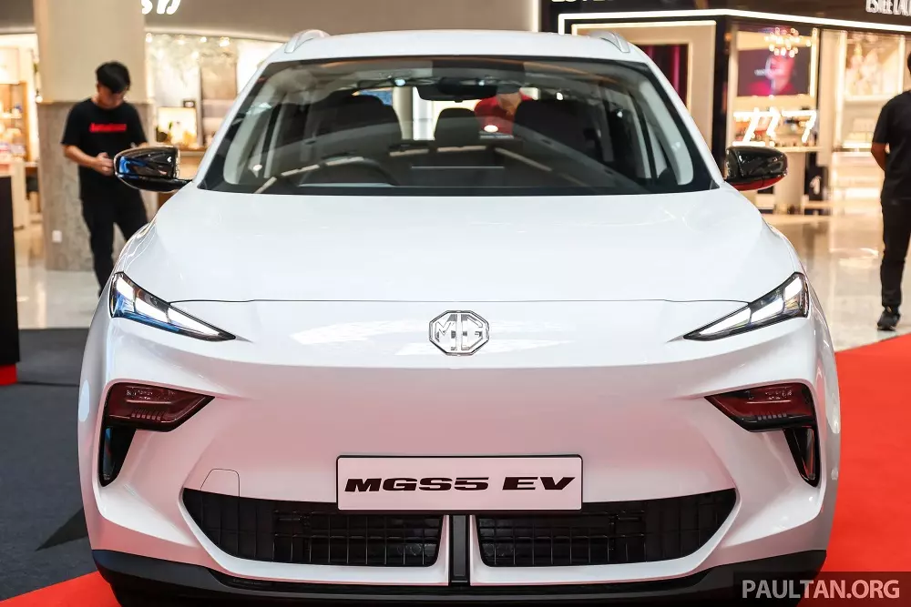 MG S5 EV 2025 nhìn từ phía trước MG S5 EV 2025 nhìn từ phía trước